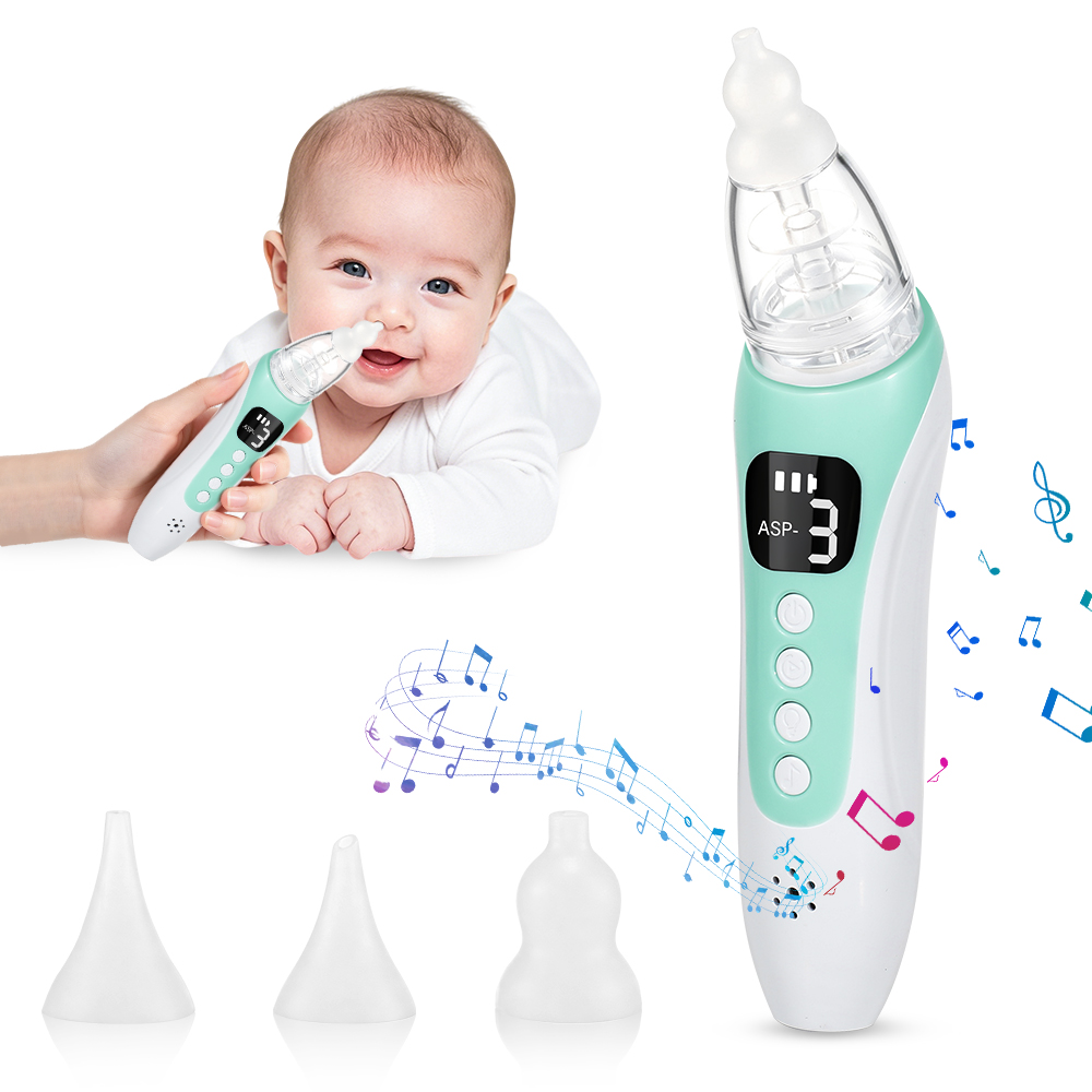 Nasal Aspirator - Aspirateur Nasal Électrique pour Bébé Mouche