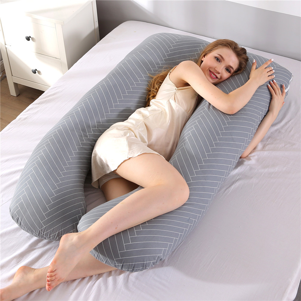 Nursing Pillow Breastfeeding - Oreiller de grossesse 130x70cm, oreiller de