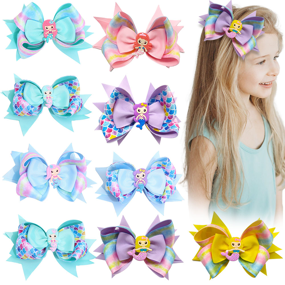 Zwitsal Baby Products - Pinces à cheveux sirène arc-en-ciel pour