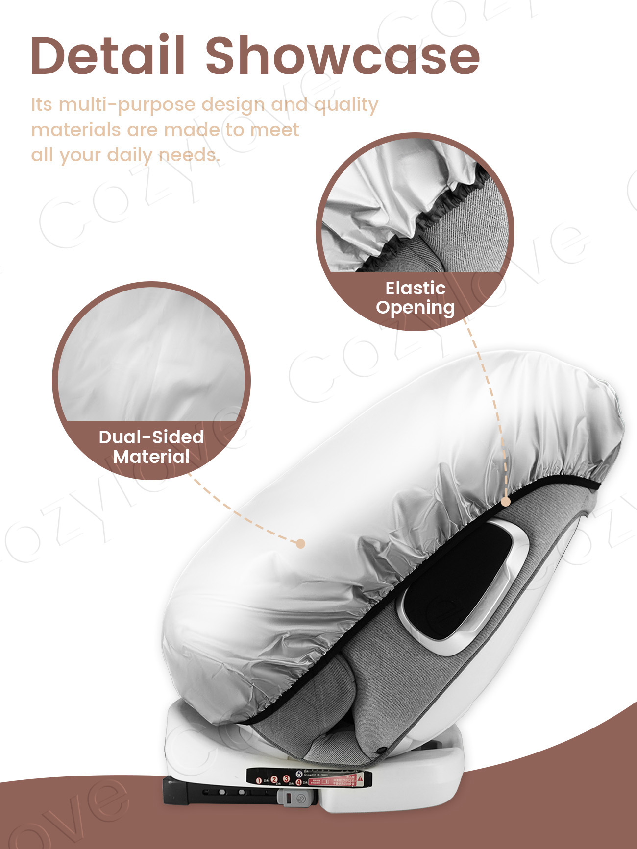 Pare-soleil universel pour siè - Infant Car Seat Cover avis et prix